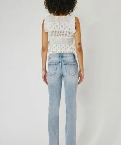 KANCAN New Arrivals Nadia Mid Rise Y2K Bootcut Jeans