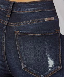 KANCAN Saskia Mid Rise Super Skinny Jeans