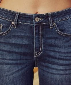 KANCAN Cassandra Mid Rise Super Skinny Jeans