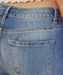 KANCAN Cassandra Mid Rise Super Skinny Jeans