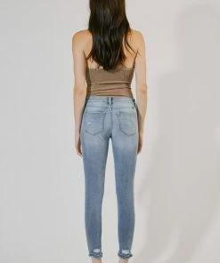 KANCAN Eden Mid Rise Ankle Skinny Jeans