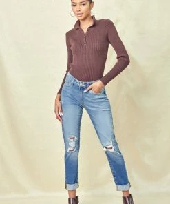 KANCAN Euphoria High Rise Boyfriend Jeans