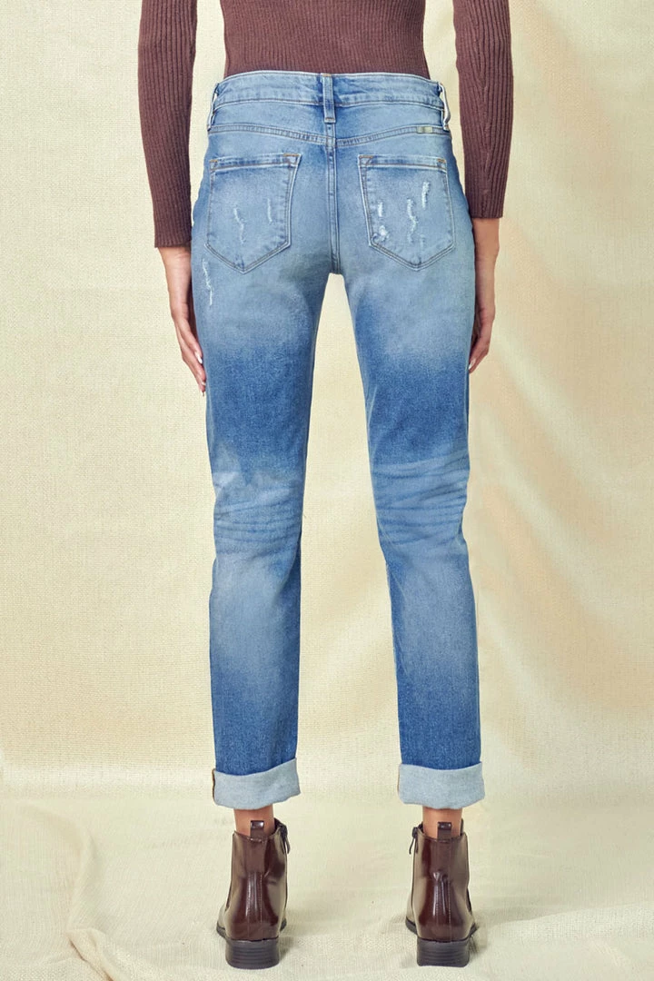 KANCAN Euphoria High Rise Boyfriend Jeans 5 KANCAN Euphoria High Rise Boyfriend Jeans