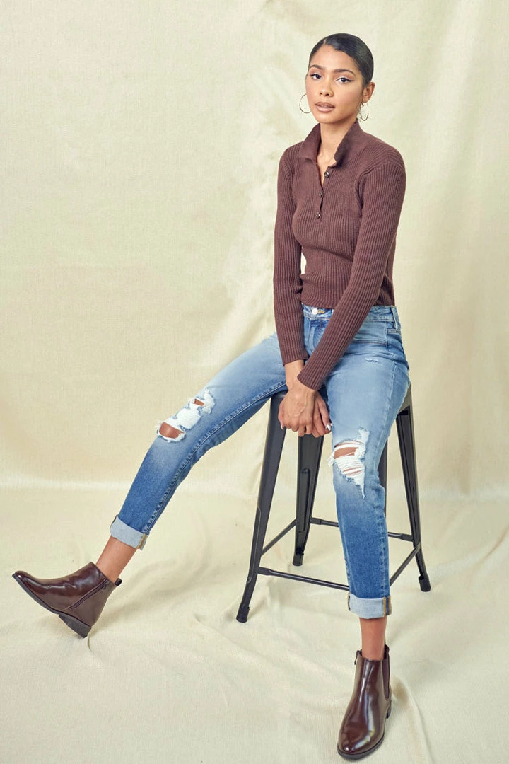 KANCAN Euphoria High Rise Boyfriend Jeans 10 KANCAN Euphoria High Rise Boyfriend Jeans