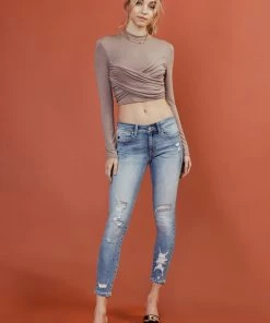 KANCAN Kaleigh Mid Rise Ankle Skinny Jeans 14 KANCAN Kaleigh Mid Rise Ankle Skinny Jeans