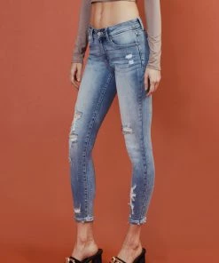 KANCAN Kaleigh Mid Rise Ankle Skinny Jeans 15 KANCAN Kaleigh Mid Rise Ankle Skinny Jeans