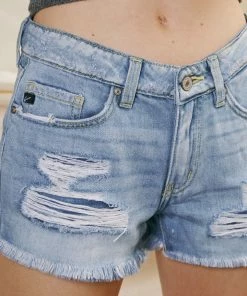 KANCAN Gizelle Mid Rise Boyfriend Shorts Shorts & Skirts