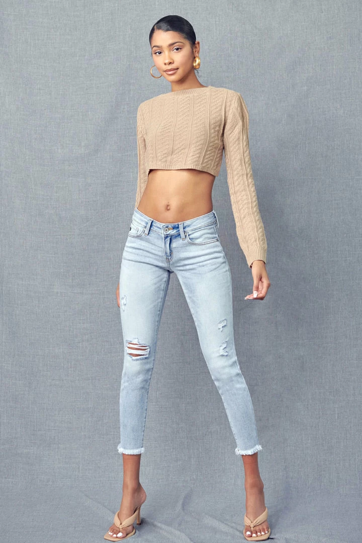 KANCAN Bennett Low Rise Ankle Skinny Jeans 5 KANCAN Bennett Low Rise Ankle Skinny Jeans