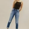 KANCAN Emmett High Rise Skinny Straight Jeans Straight Leg