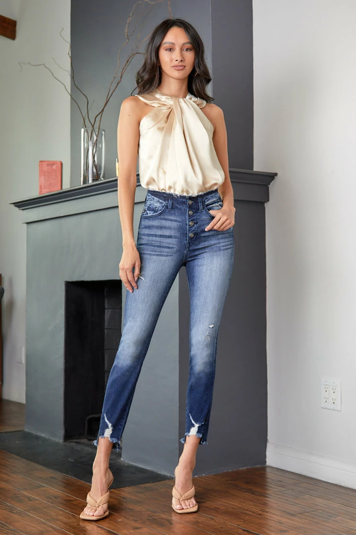 KANCAN Sloane High Rise Ankle Skinny Jeans 3 KANCAN Sloane High Rise Ankle Skinny Jeans