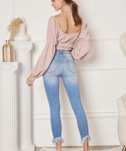 KANCAN Delilah High Rise Ankle Skinny Jeans