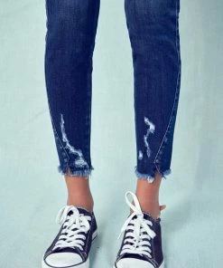 KANCAN Dyana Mid Rise Ankle Skinny Jeans