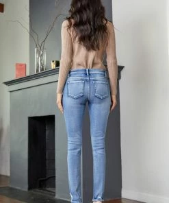 Official Kancan USA Thea Mid Rise Super Skinny Jeans