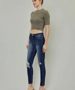 KANCAN Serena High Rise Ankle Skinny Jeans