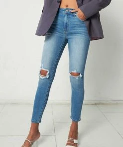 KANCAN Serena High Rise Ankle Skinny Jeans