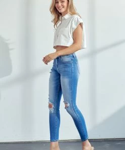 KANCAN Serena High Rise Ankle Skinny Jeans