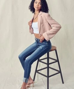 KANCAN Arden High Rise Ankle Skinny Jeans