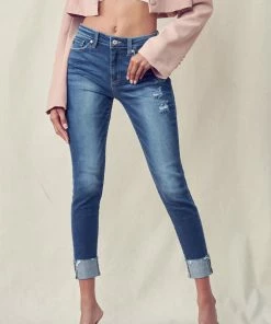 KANCAN Arden High Rise Ankle Skinny Jeans