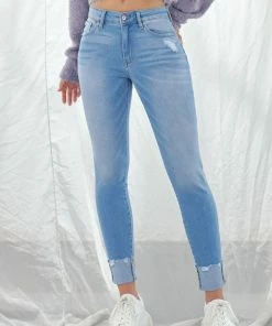 KANCAN Remy High Rise Ankle Skinny Jeans