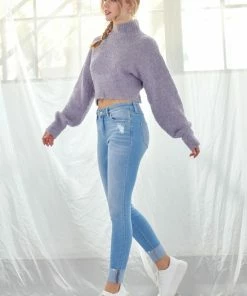 KANCAN Remy High Rise Ankle Skinny Jeans