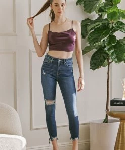 KANCAN Phoenix High Rise Ankle Skinny Jeans