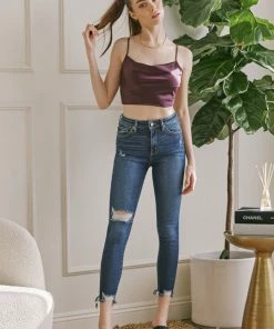 KANCAN Phoenix High Rise Ankle Skinny Jeans