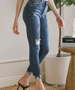 KANCAN Phoenix High Rise Ankle Skinny Jeans