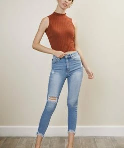 KANCAN Phoenix High Rise Ankle Skinny Jeans