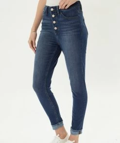 KANCAN Sabrina High Rise Ankle Skinny Jeans