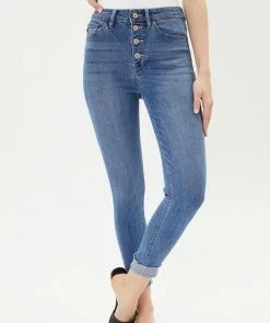 KANCAN Sabrina High Rise Ankle Skinny Jeans