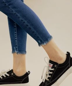 KANCAN Kate Mid Rise Ankle Skinny Jeans