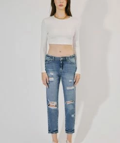 KANCAN Artemis High Rise Boyfriend Jeans