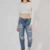 KANCAN Artemis High Rise Boyfriend Jeans