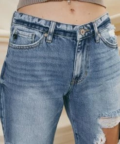 KANCAN Bonnie High Rise Boyfriend Jeans