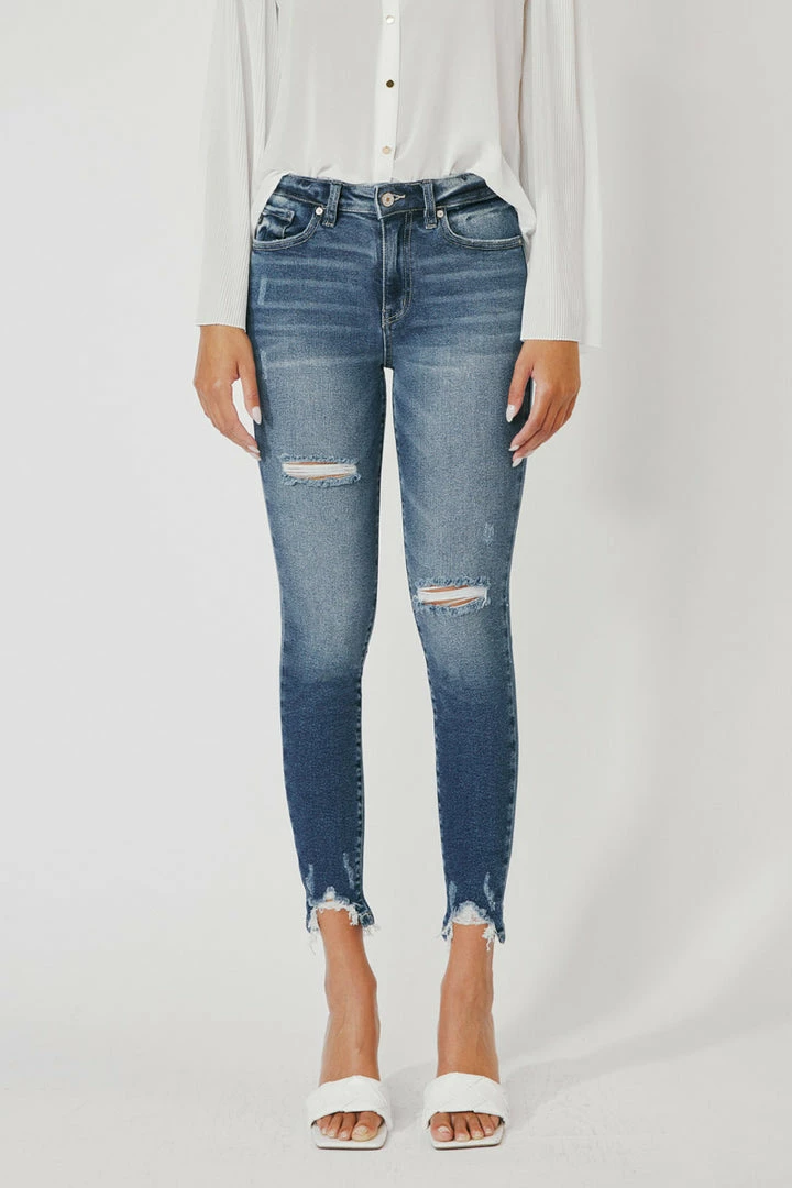 KANCAN Declan High Rise Ankle Skinny Jeans 5 KANCAN Declan High Rise Ankle Skinny Jeans