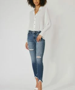 KANCAN Declan High Rise Ankle Skinny Jeans
