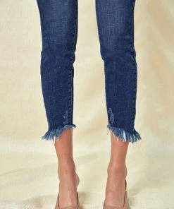 KANCAN Winston High Rise Cropped Skinny Jeans
