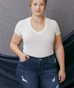 KANCAN Shelby Mid Rise Bermuda Shorts - Plus