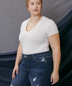 KANCAN Shelby Mid Rise Bermuda Shorts - Plus