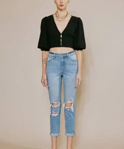 KANCAN Bridget Ultra High Rise Mom Jeans
