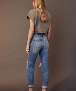 KANCAN Tove Ultra High Rise Mom Jeans