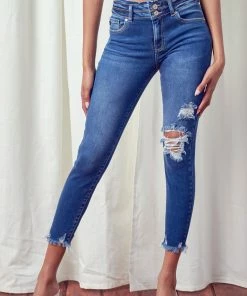 KANCAN Gloria High Rise Ankle Skinny Jeans