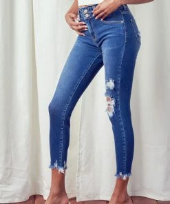 KANCAN Gloria High Rise Ankle Skinny Jeans
