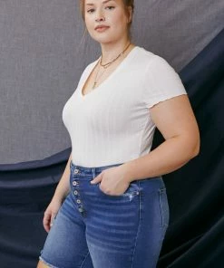 KANCAN Tammy Ultra High Rise Bermuda Shorts - Plus