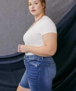 KANCAN Tammy Ultra High Rise Bermuda Shorts - Plus