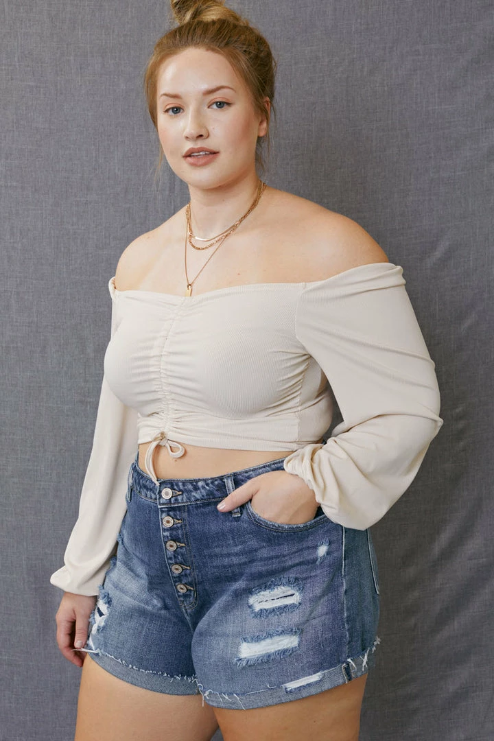 KANCAN Lyric Ultra High Rise Shorts - Plus 5 KANCAN Lyric Ultra High Rise Shorts - Plus