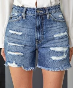 KANCAN Jansen Ultra High Rise Boyfriend Shorts Shorts & Skirts
