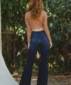 KANCAN Dixie Ultra High Rise Flare Jeans - Petite