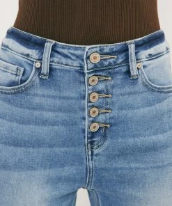 KANCAN Dixie Ultra High Rise Flare Jeans - Petite