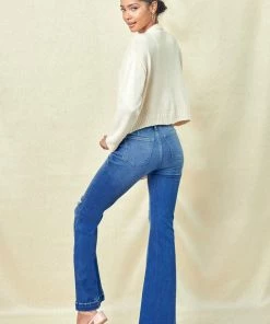 KANCAN Dixie Ultra High Rise Flare Jeans - Petite